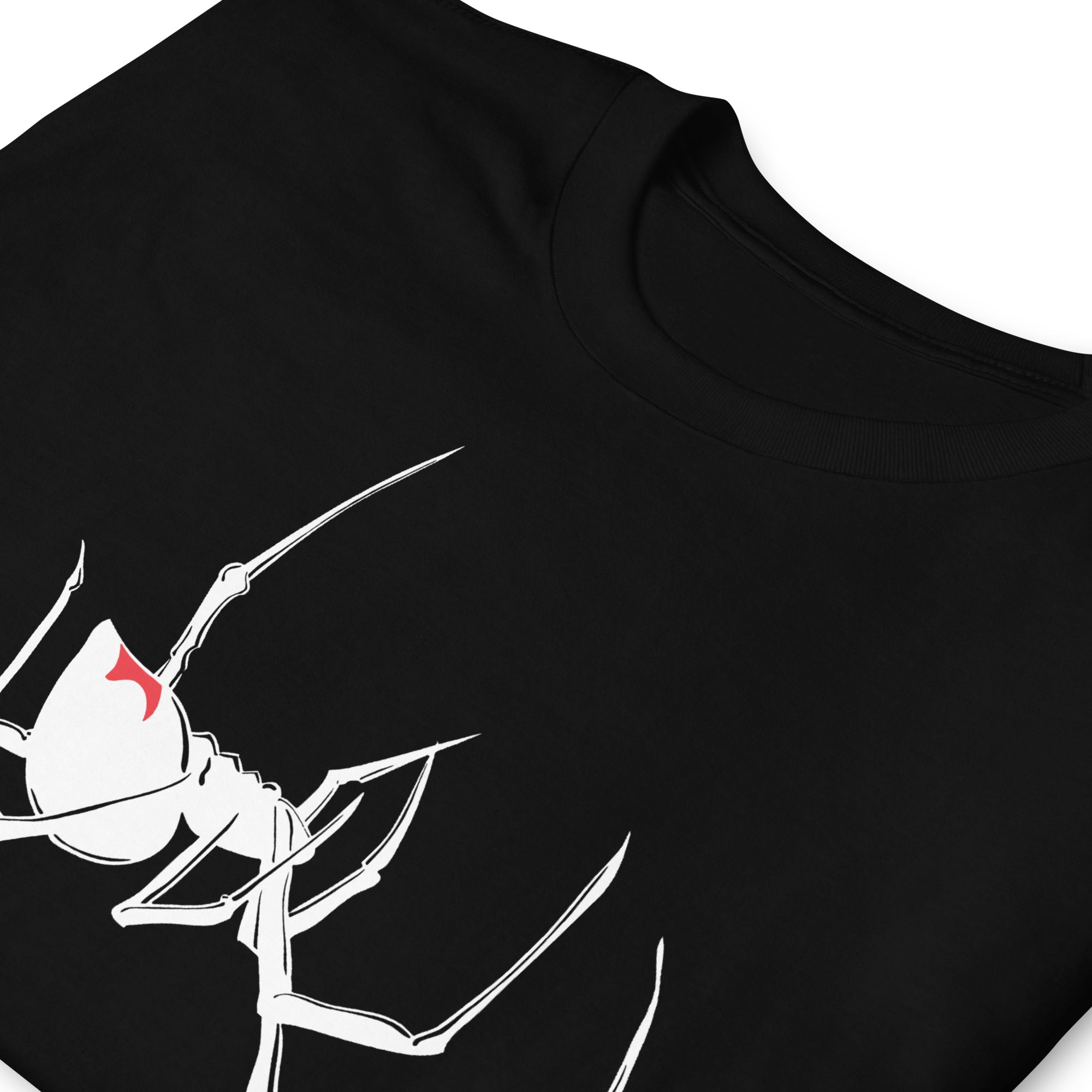 Latrodectus Black Widow Spider Arachnid Men's Short-Sleeve T-Shirt - Edge of Life Designs