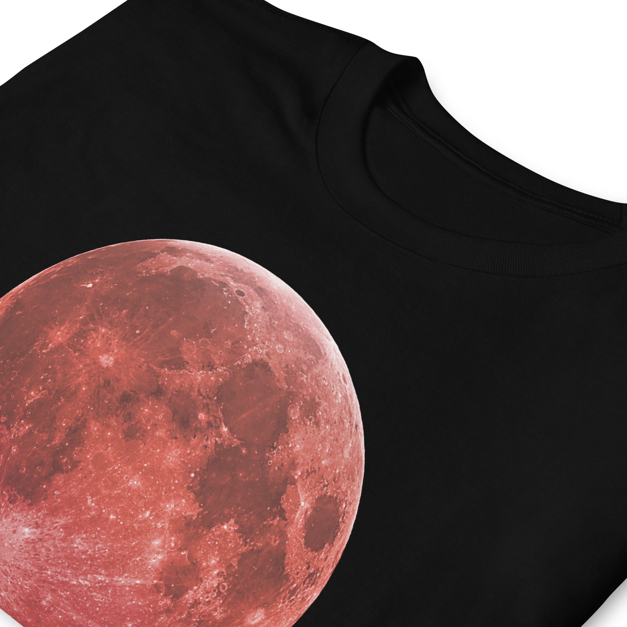 Blood Red Moon Total Lunar Eclipse Men's Short-Sleeve T-Shirt - Edge of Life Designs