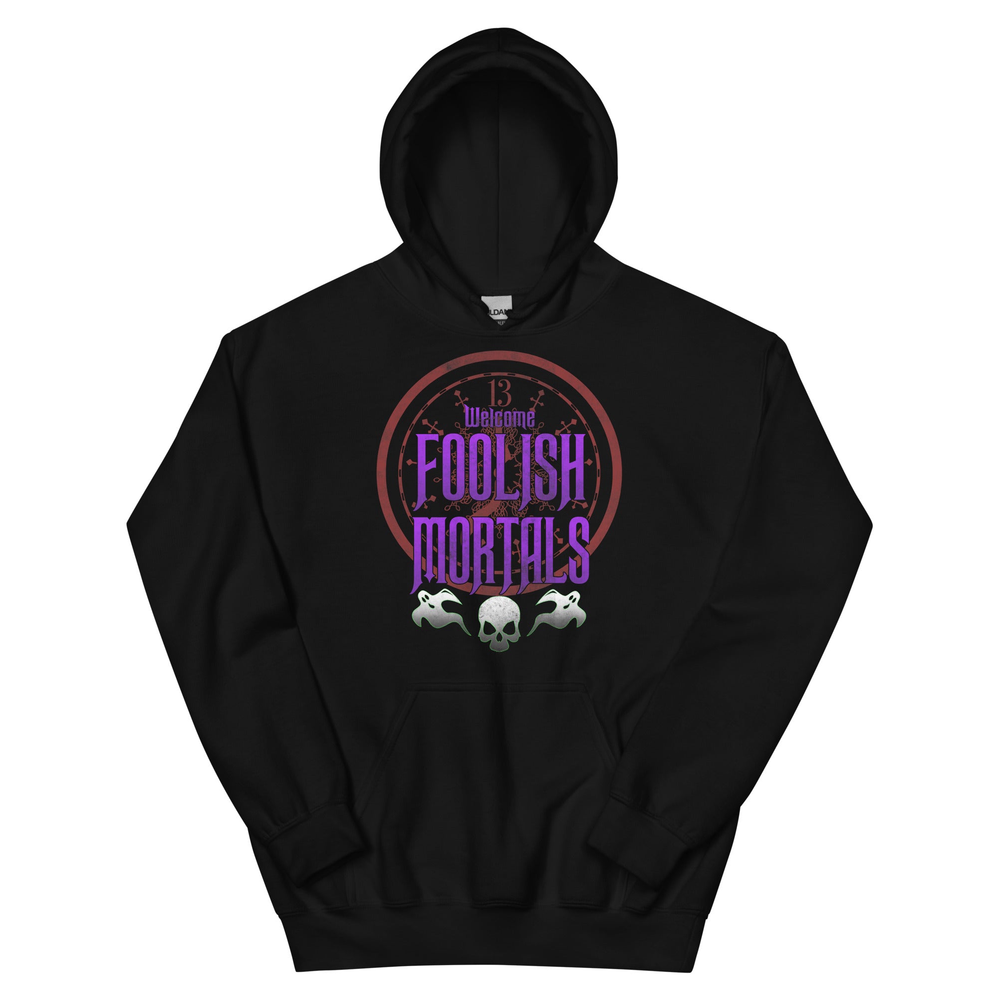 Welcome Foolish Mortals Haunted Mansion Unisex Hoodie Sweatshirt - Edge of Life Designs