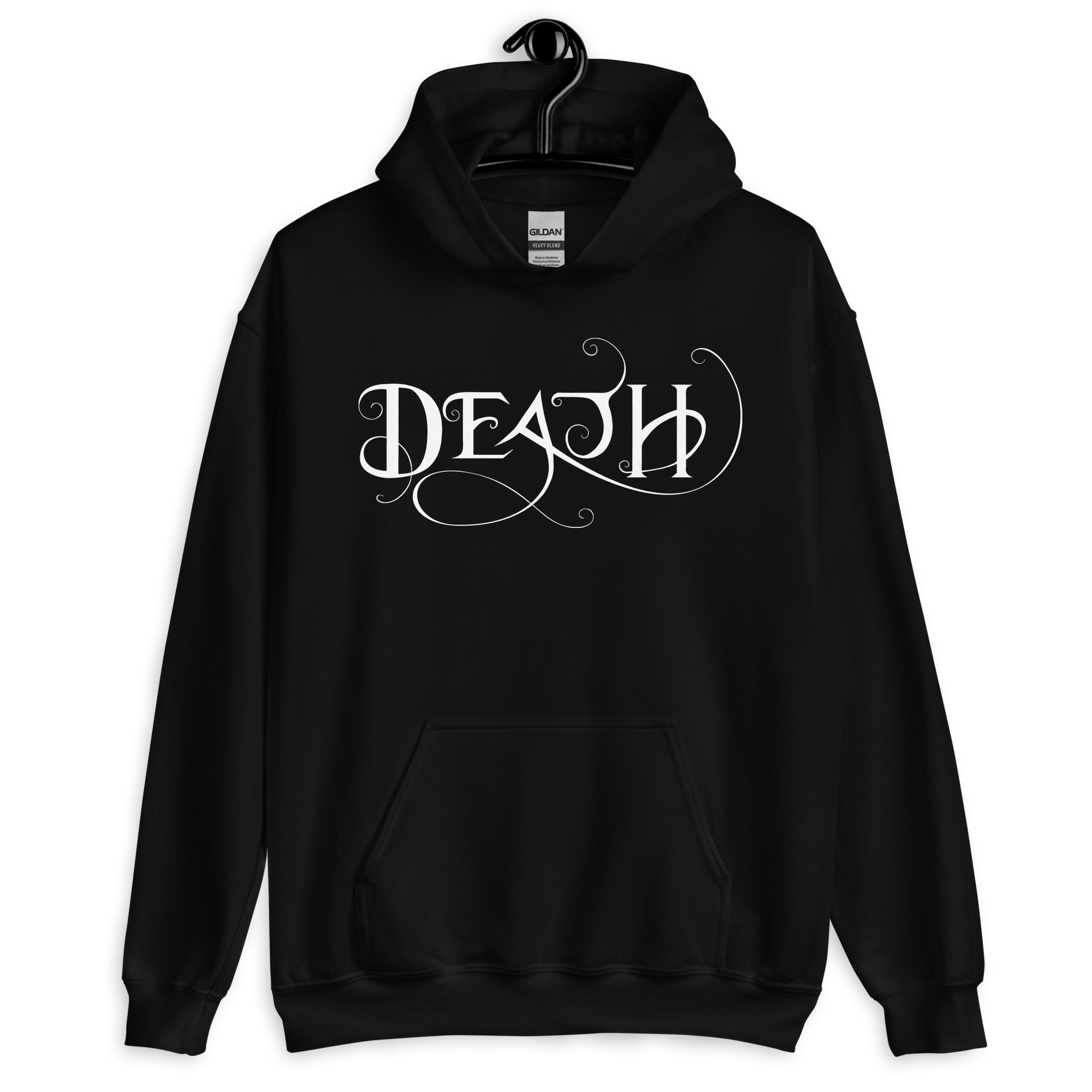 Death - The Grim Reaper Gothic Deathrock Style Unisex Hoodie Sweatshirt - Edge of Life Designs