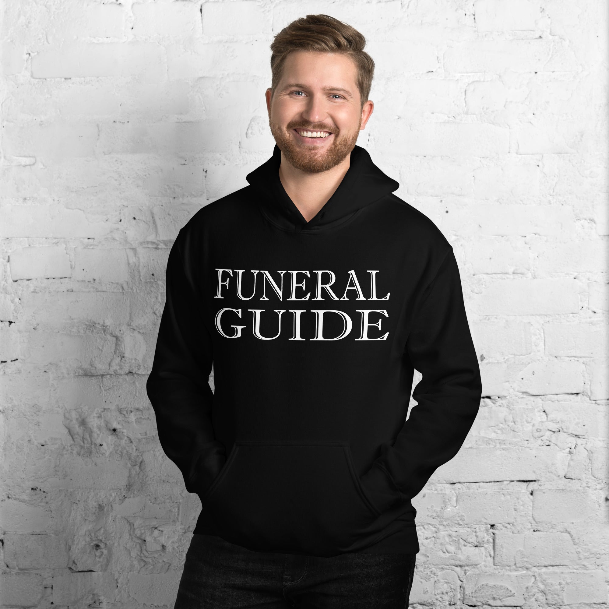 Funeral Guide Gothic Mortician Unisex Hoodie Sweatshirt - Edge of Life Designs