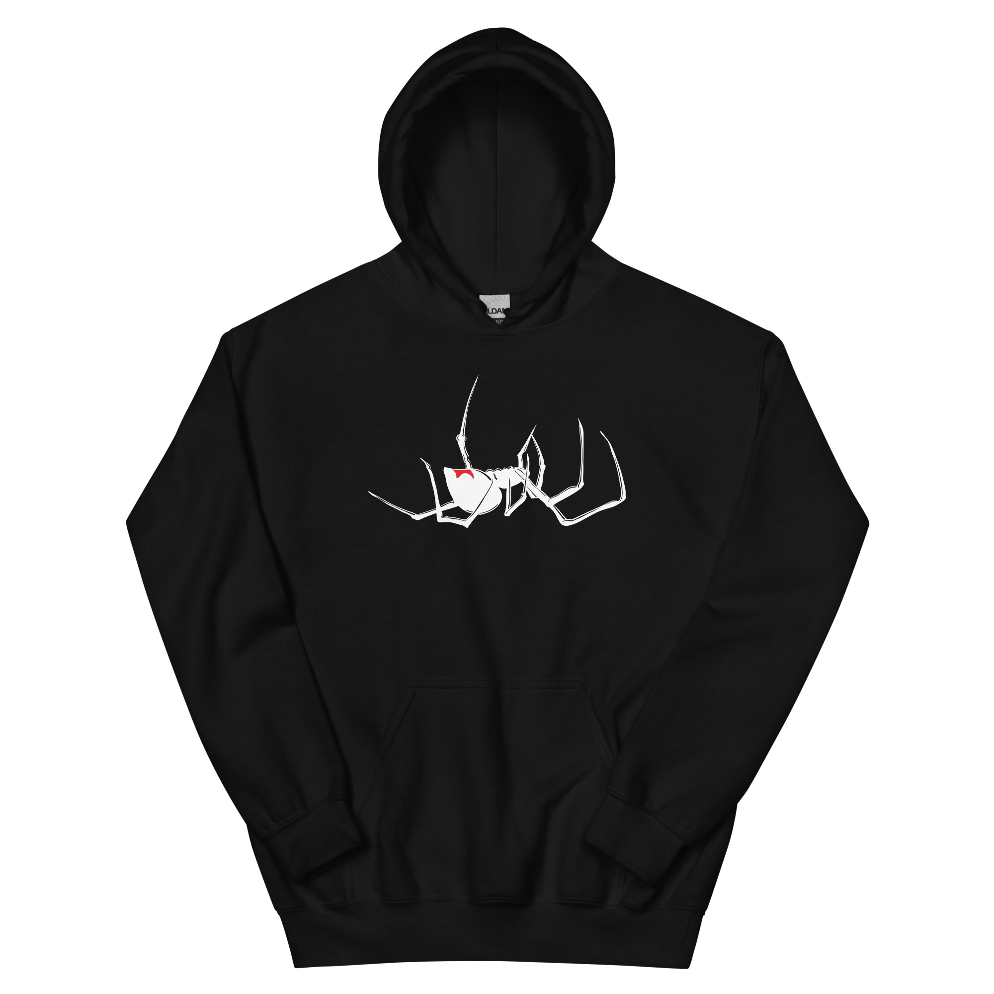 Latrodectus Black Widow Spider Arachnid Unisex Hoodie Sweatshirt - Edge of Life Designs