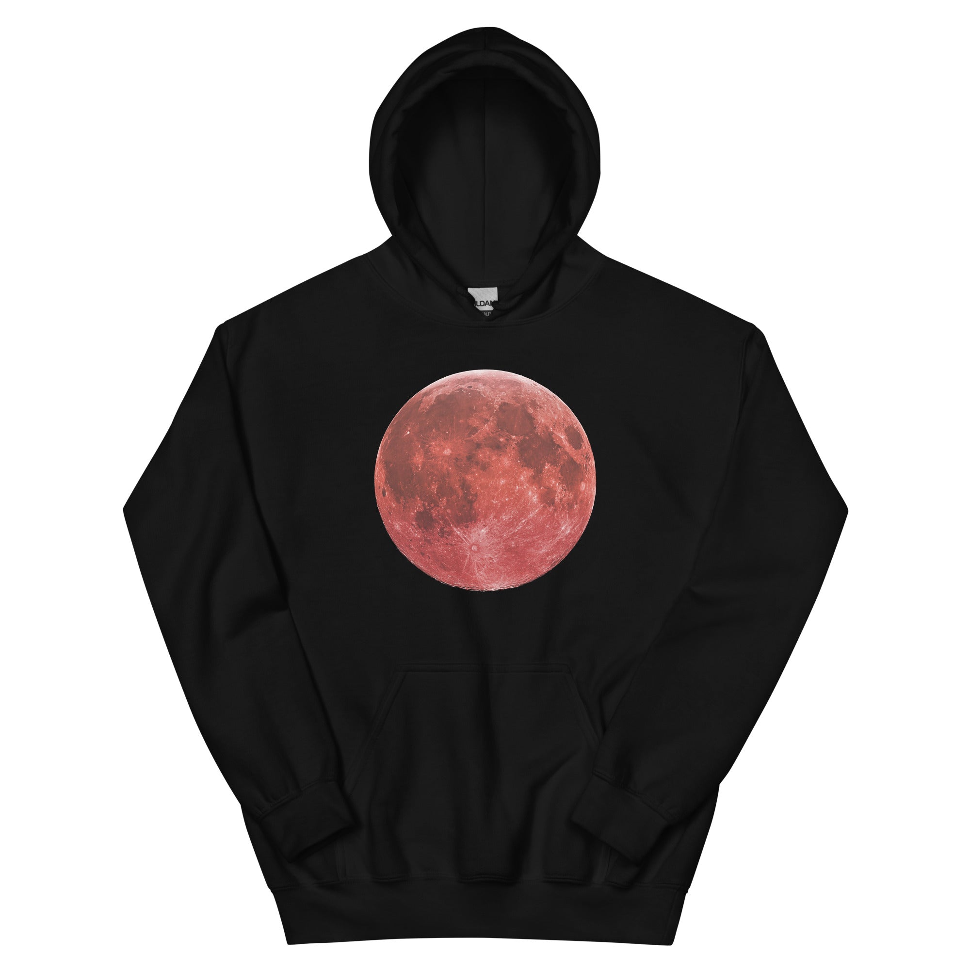 Blood Red Moon Total Lunar Eclipse Unisex Hoodie Sweatshirt - Edge of Life Designs