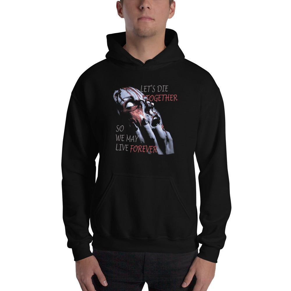 Together Forever Horror Gothic Fashion Unisex Hoodie Sweatshirt