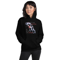 Together Forever Horror design on unisex hoodie, front view