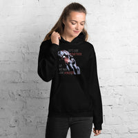 Together Forever Horror design on unisex hoodie, front view