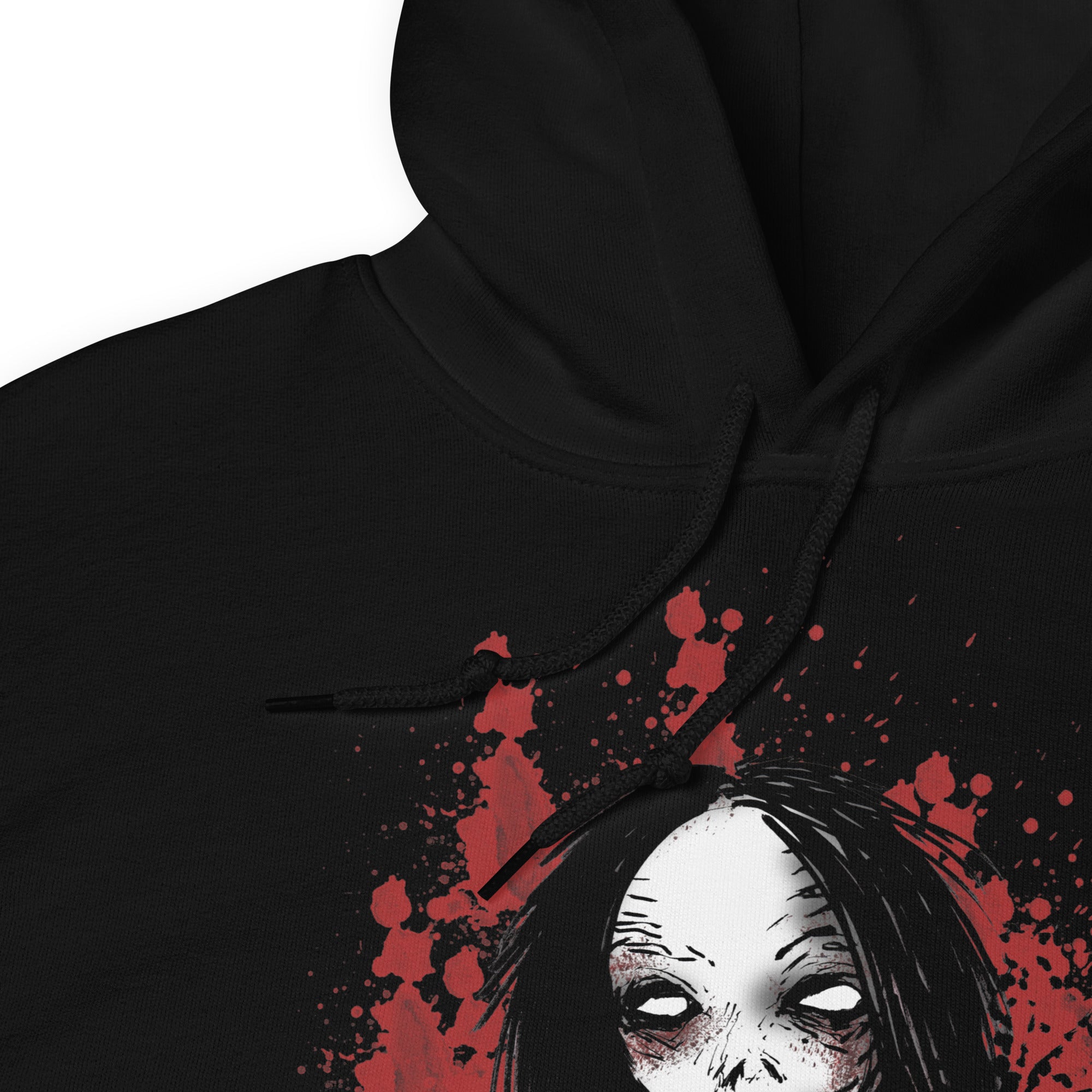 Undead Anime Vampire Girl Horror Unisex Hoodie Sweatshirt - Edge of Life Designs