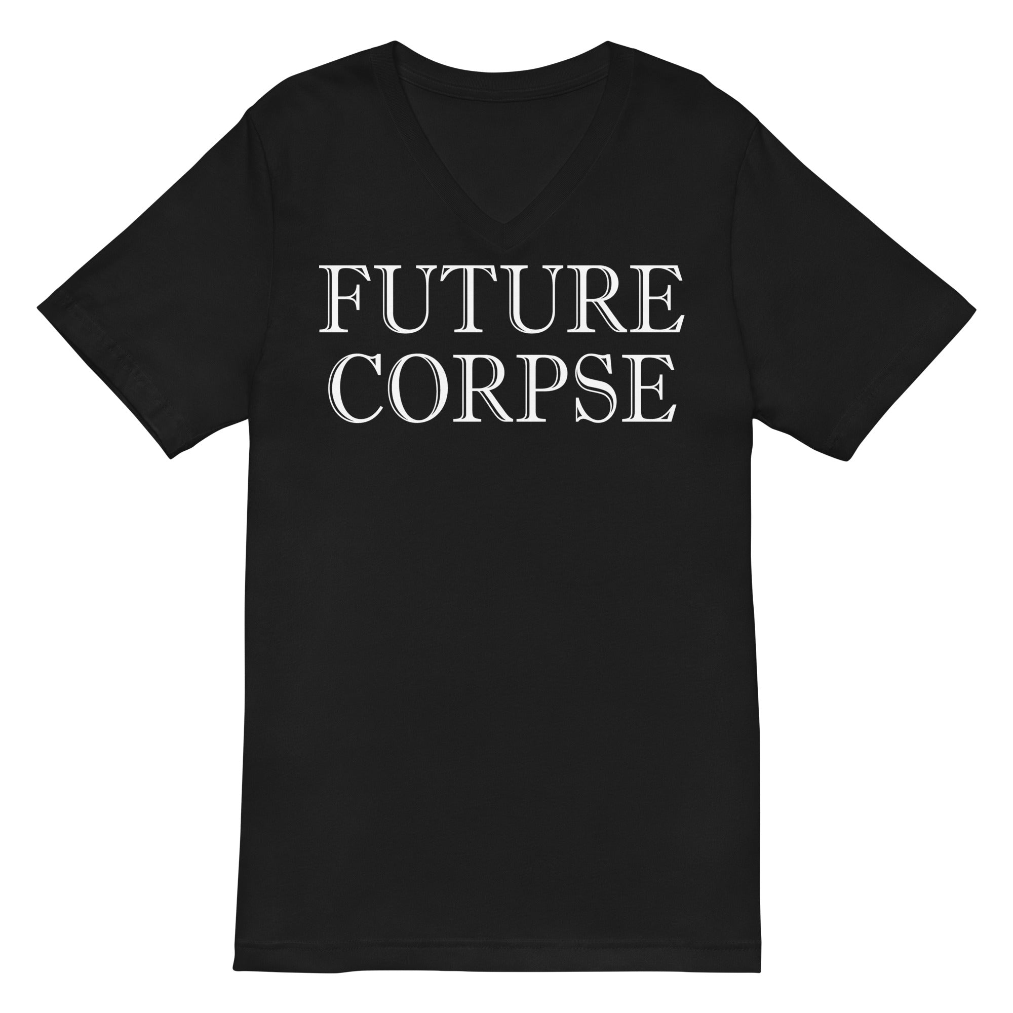 Future Corpse Ultimate Demise Women’s Short Sleeve V-Neck T-Shirt - Edge of Life Designs