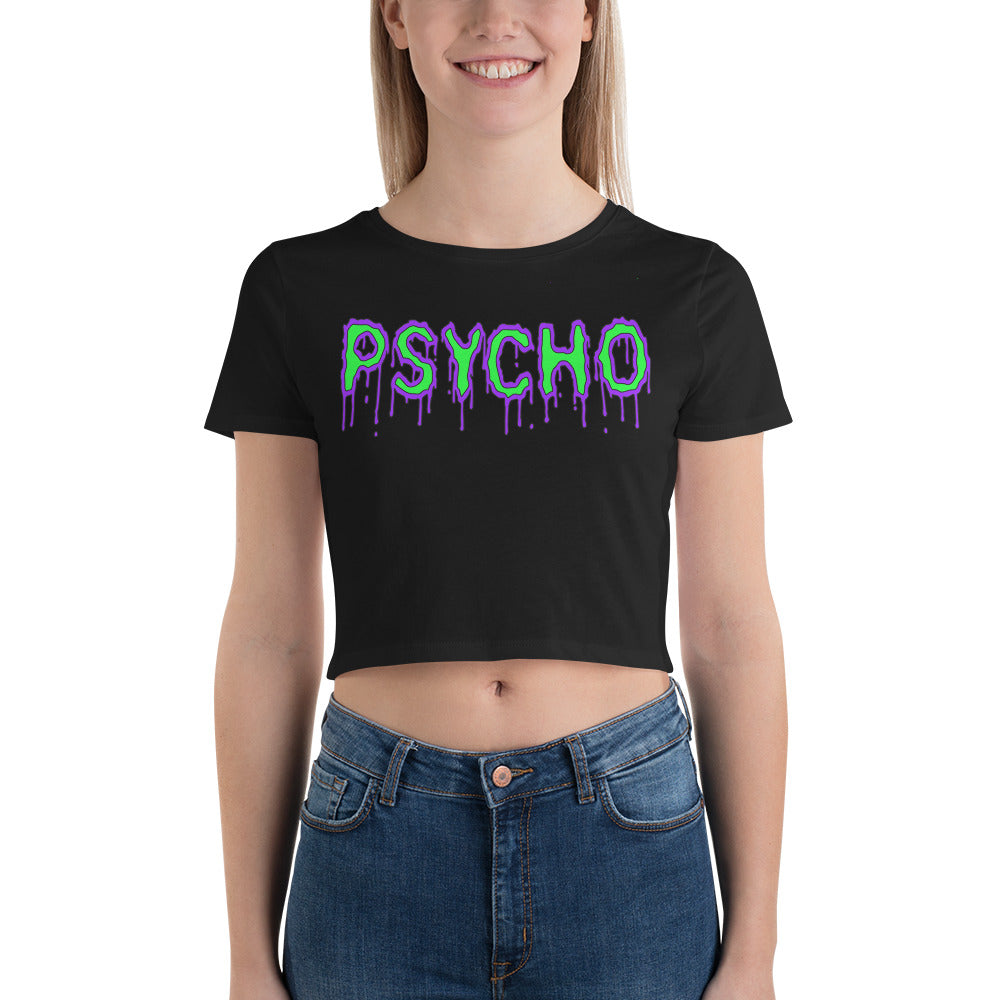 Psycho Mental Personality Women’s Crop Tee