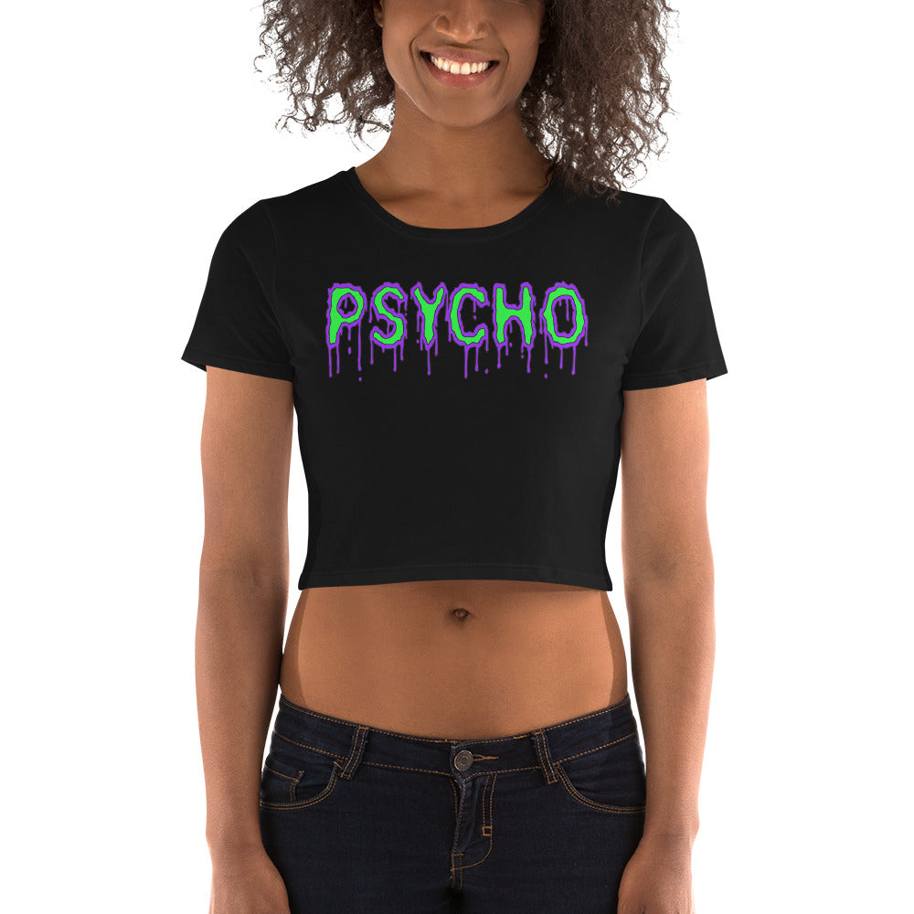 Psycho Mental Personality Women’s Crop Tee