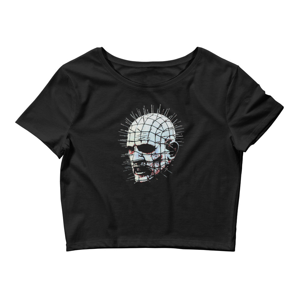 The Hell Priest Cenobite of Hellbound Heart Women’s Crop Tee