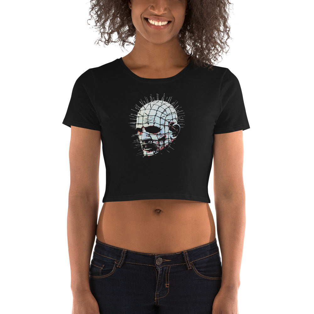 The Hell Priest Cenobite of Hellbound Heart Women’s Crop Tee