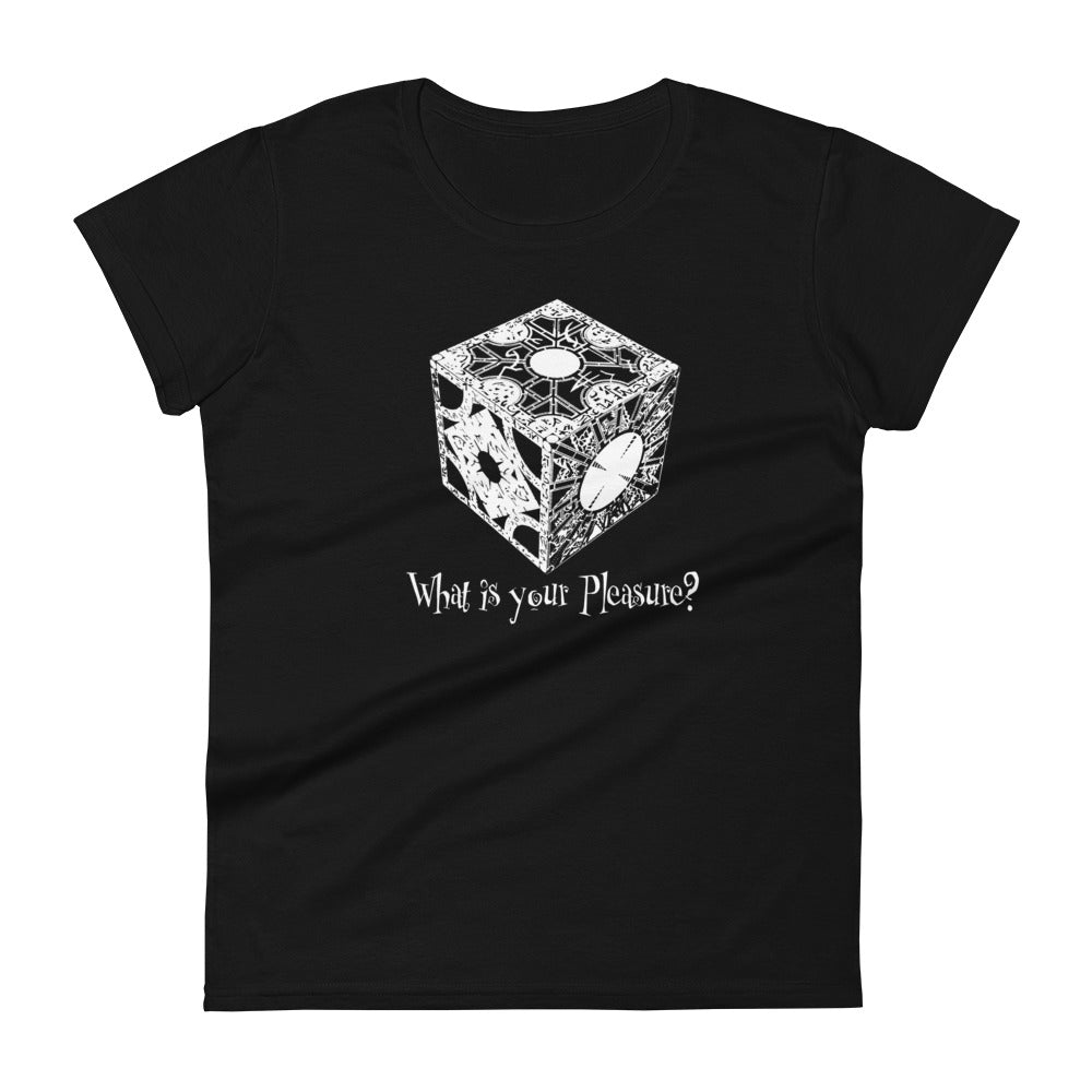 Box of Sorrows Puzzle Box - What is your Pleasure? Women's Short Sleeve Babydoll T-shirt