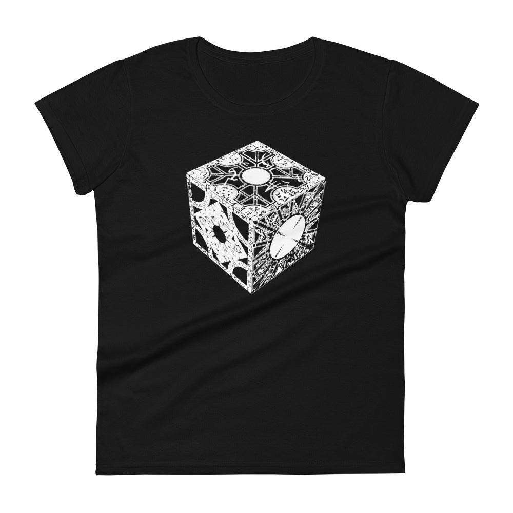 Horror Puzzle Box of Sorrows Women's Short Sleeve Babydoll T-shirt