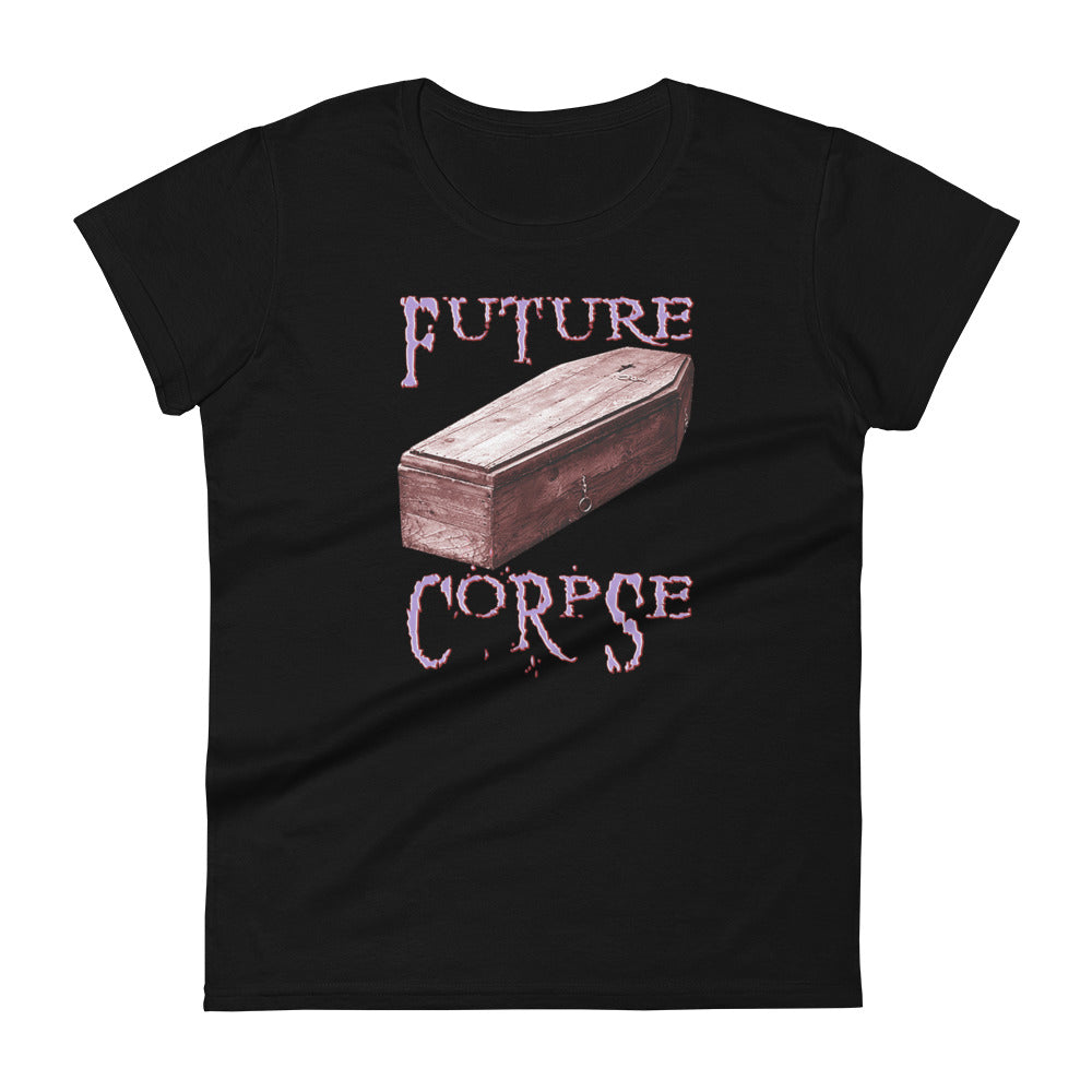 Future Corpse Toe Pincher Coffin Women's Short Sleeve Babydoll T-shirt