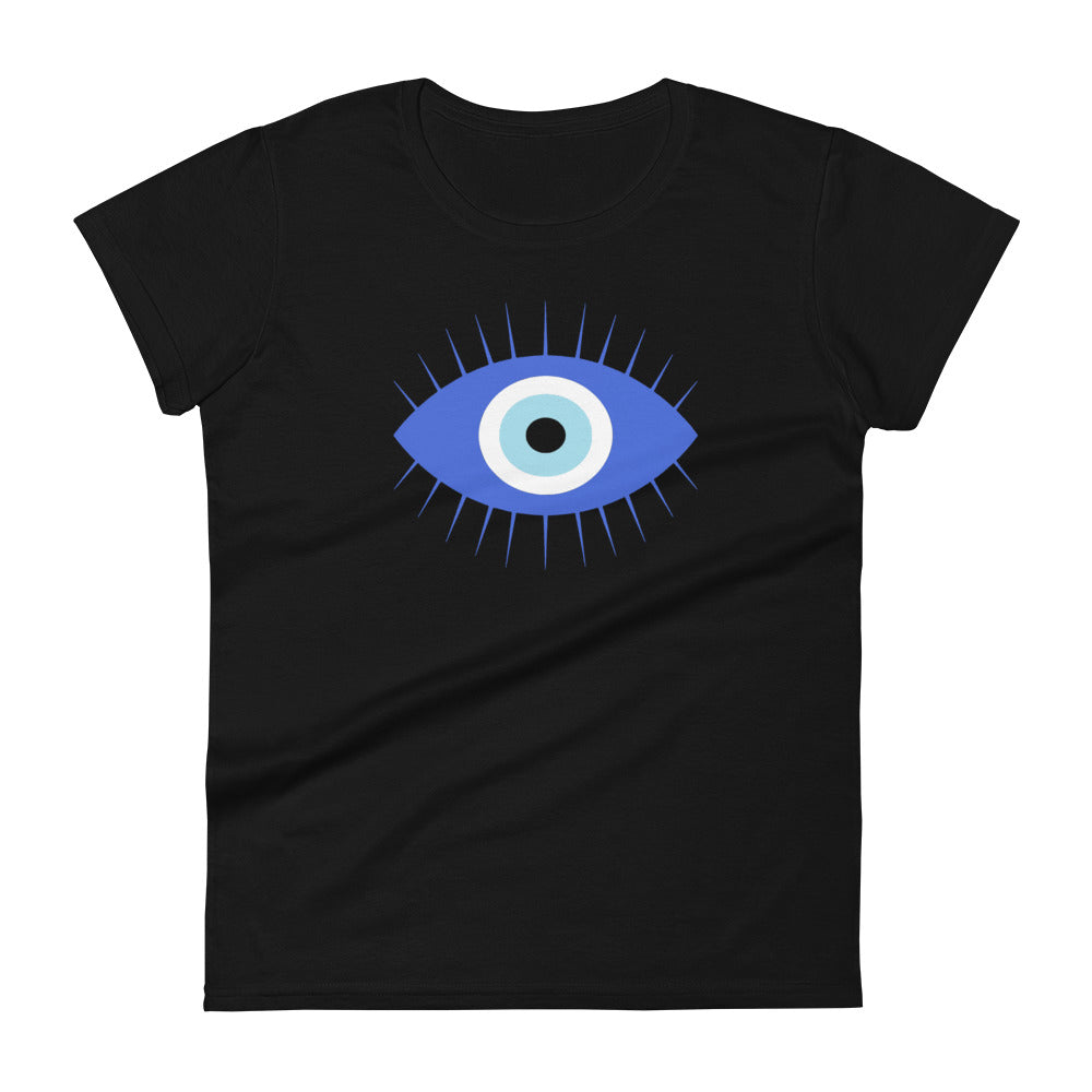 Curse of the Evil Eye Spell of Misfortune Women's Short Sleeve Babydoll T-shirt