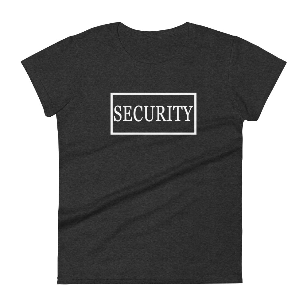 Security Team and Staff Cosplay FNAF Women's Short Sleeve Babydoll T-shirt