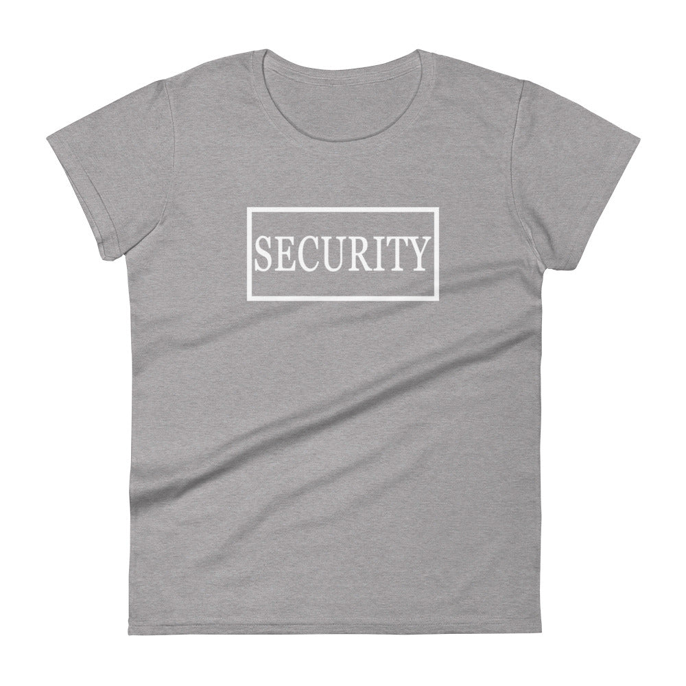 Security Team and Staff Cosplay FNAF Women's Short Sleeve Babydoll T-shirt