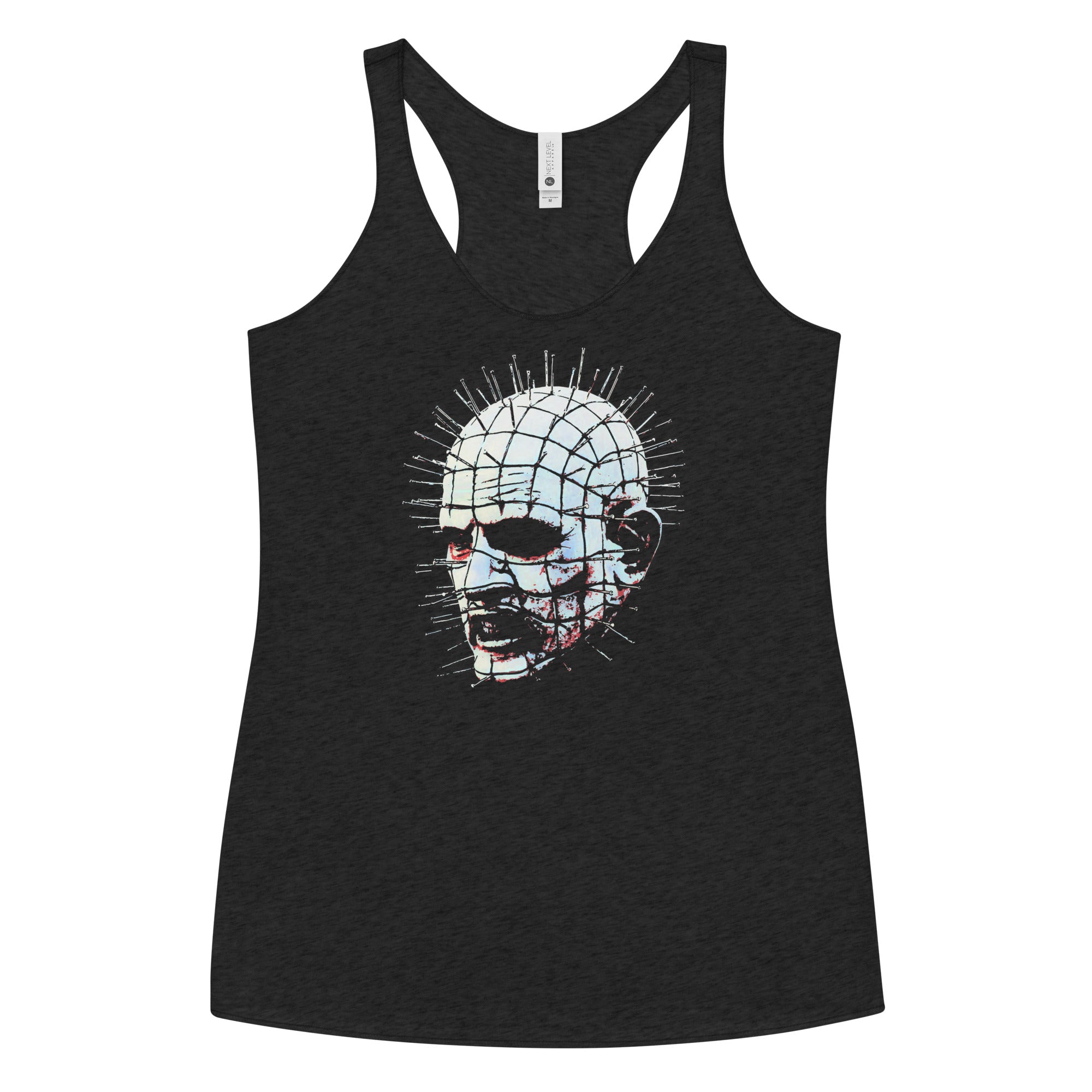 The Hell Priest Cenobite of Hellbound Heart Women's Racerback Tank Top Shirt